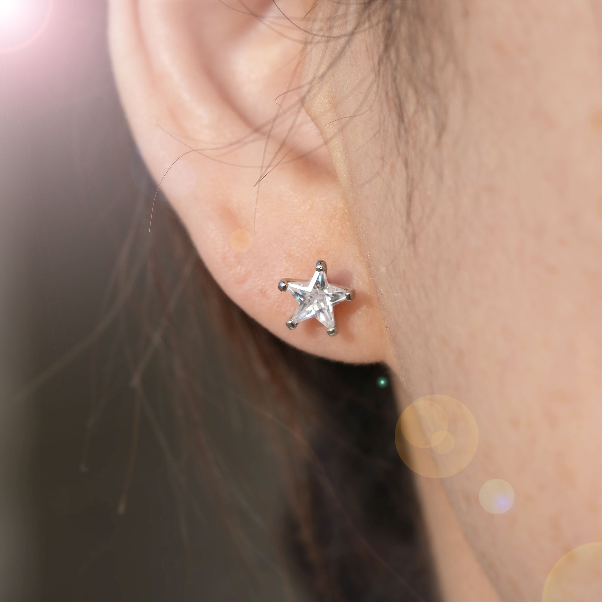 Star Shaped Stud Earring