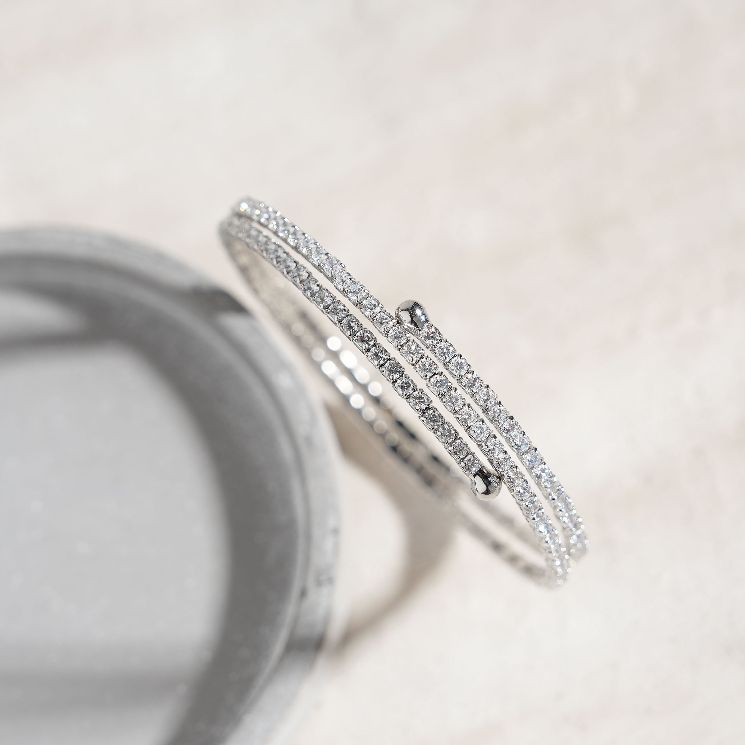Twinkle Luxe Flex Flexible Tennis Bracelet