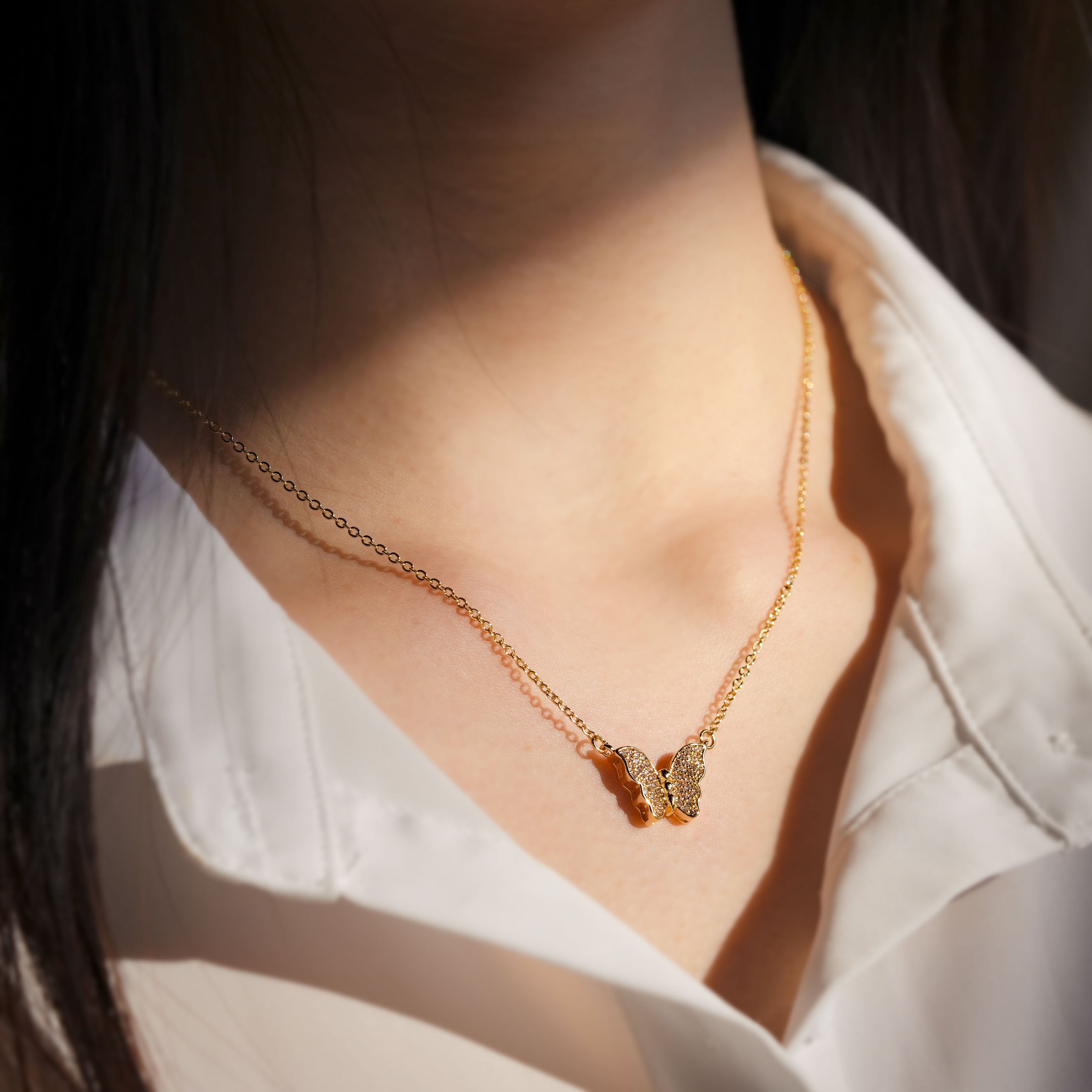 Papillon Butterfly Necklace