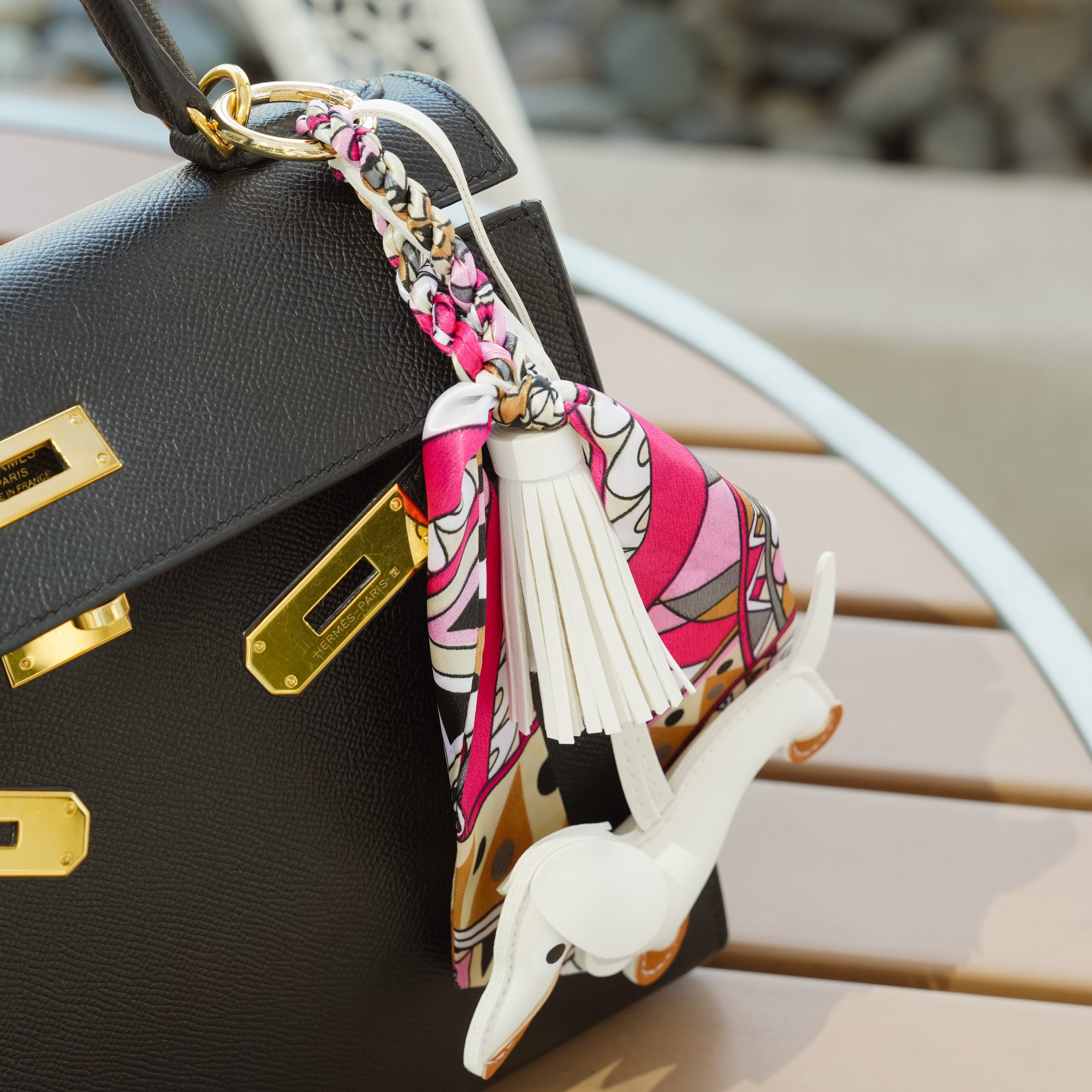 Mini Dachshund Bag Charm