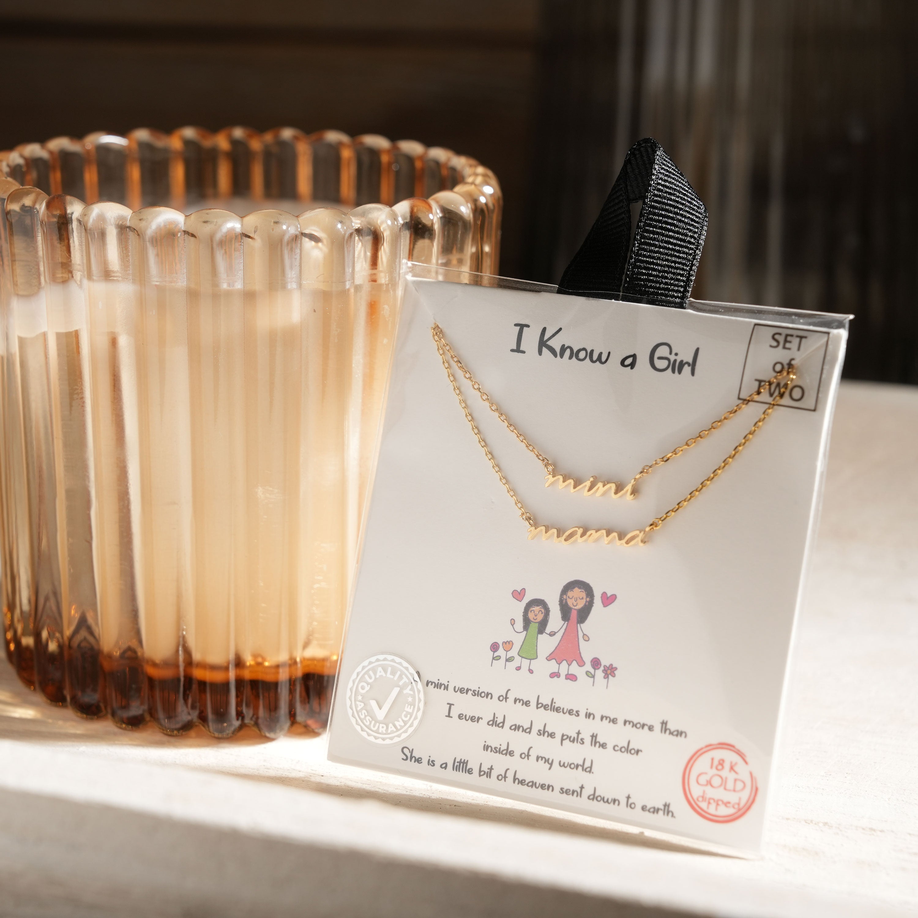 I know a Girl - Necklace with Stories