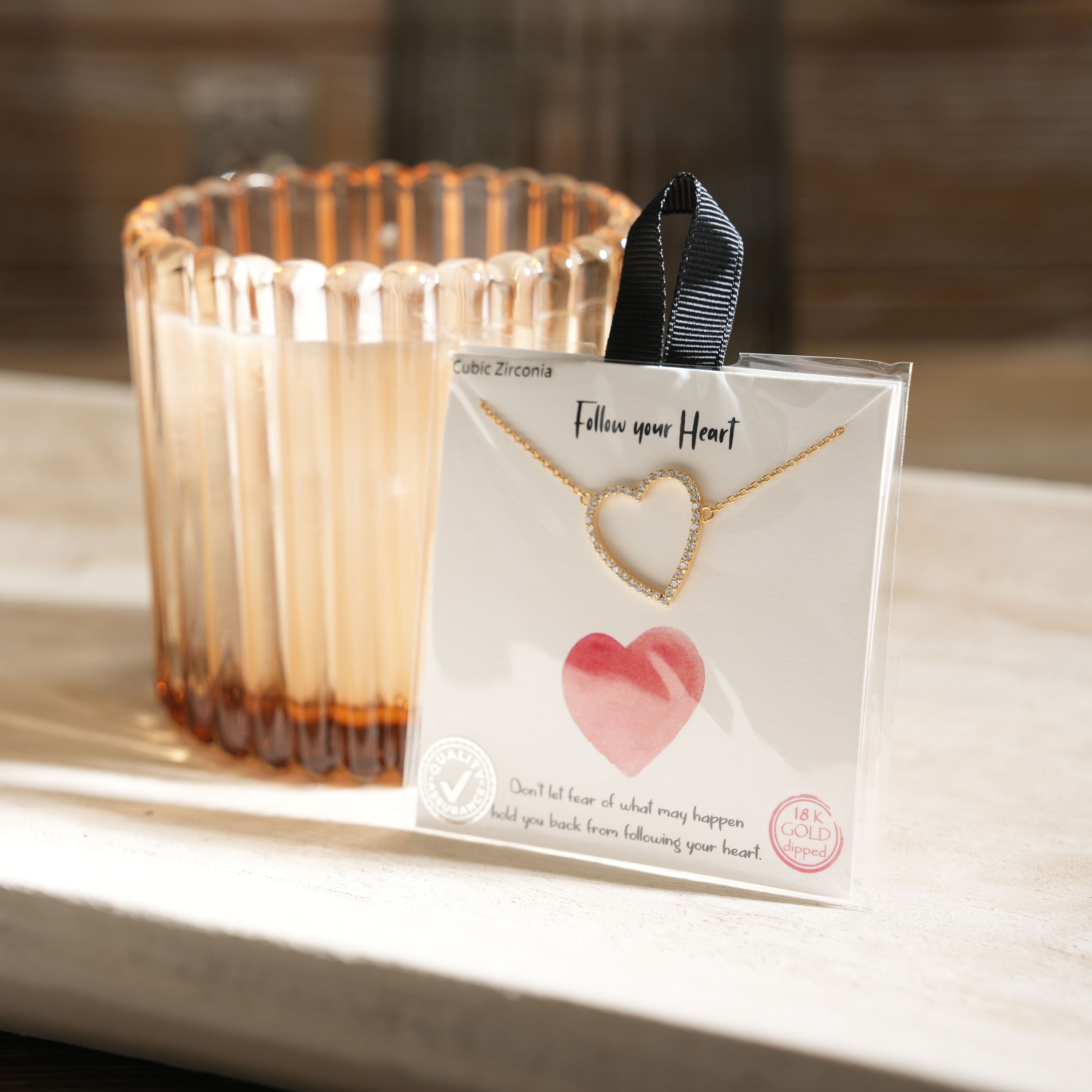 Follow Your Heart - Necklace with Stories