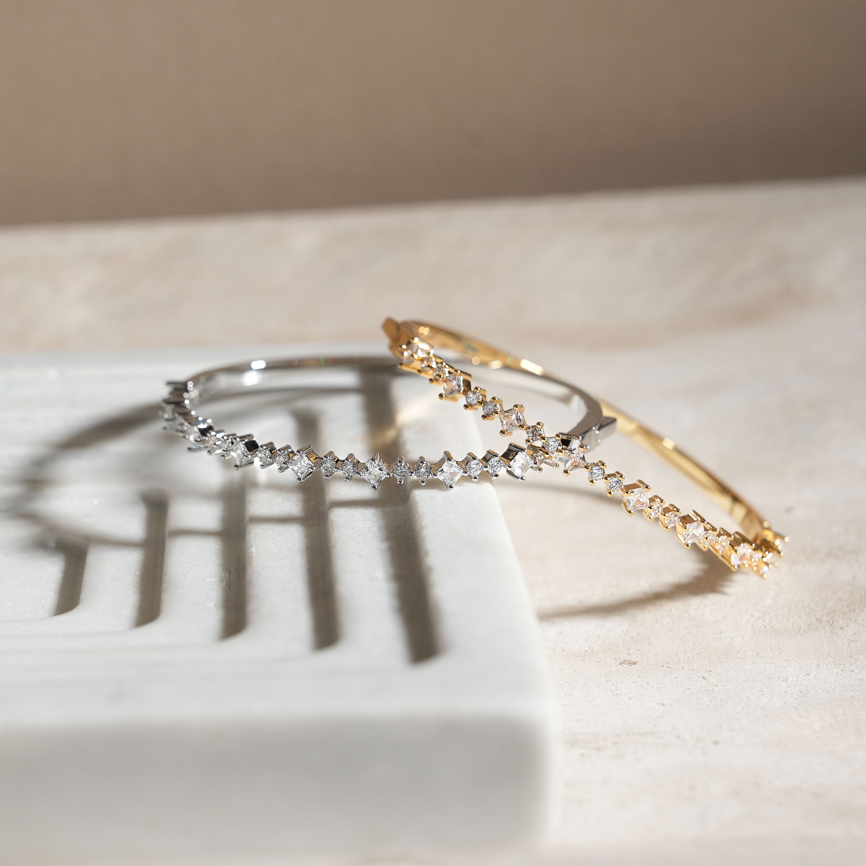 Celeste Diamond-Cut Tennis Bracelet