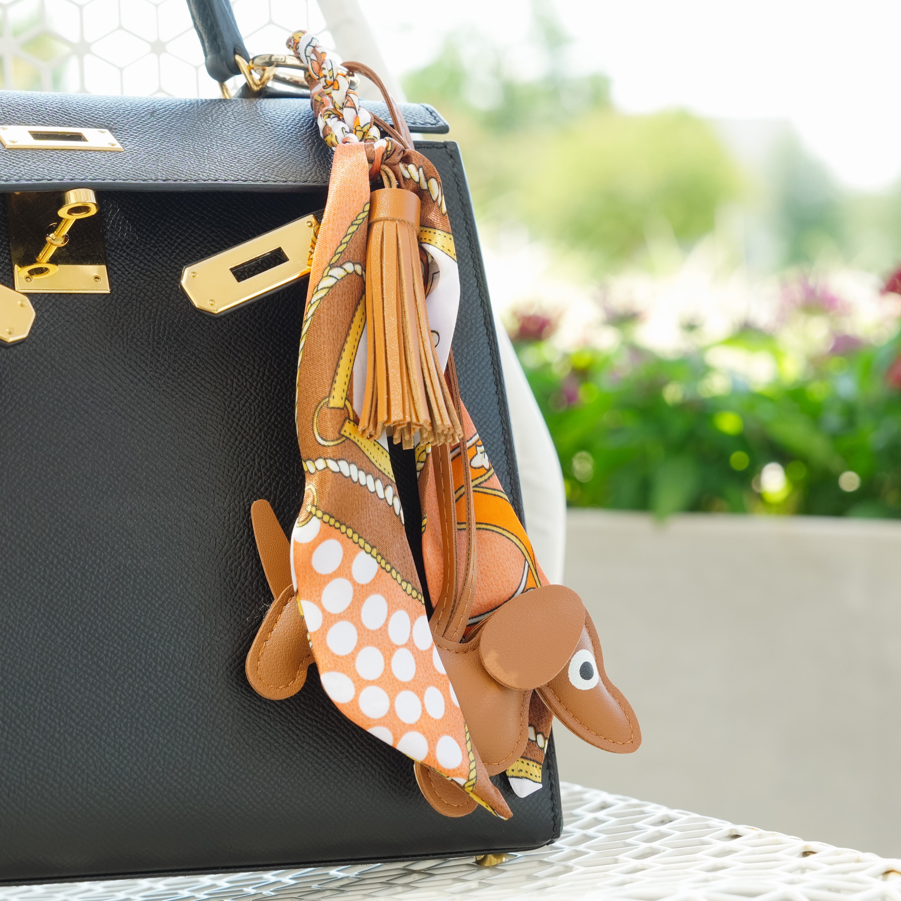 Mini Dachshund Bag Charm